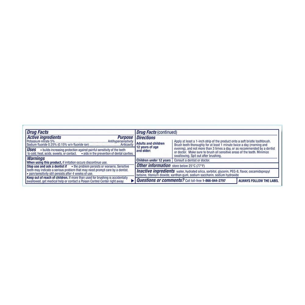 Sensodyne Pronamel Strong and Bright Enamel Toothpaste for Sensitive Teeth, to Reharden and Strengthen Enamel, Extra Fresh - 3 Ounces : Beauty