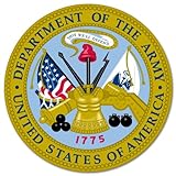 U.S. ARMY seal bumper sticker decal 4