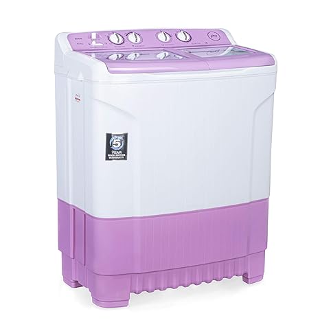 Godrej 8 Kg Semi-Automatic Top Loading Washing Machine (WSEDGE 8.0 TB3 M LVDR, Lavender)