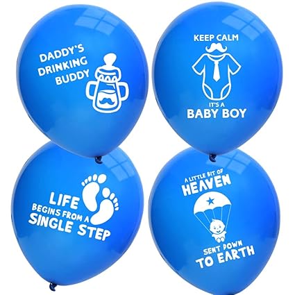 Amazon Com Ava Kings Baby Shower Balloons Decoration Party Set