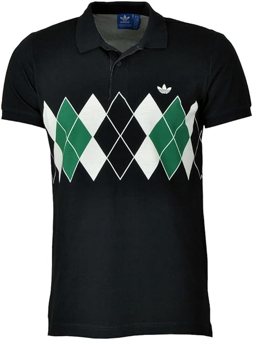adidas argyle polo