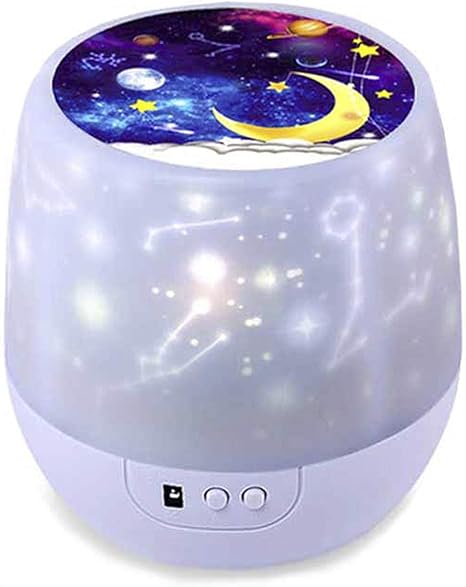 luces de noche de estrellas para dormitorio lampara de proyector de estrellas giratorias para decoracion de fiesta de cumpleanos juguetes brillantes