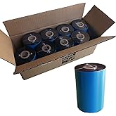 8 Rolls 4.33'' x 1476' Premium Resin Enhanced Wax Ribbon, 110mm x 450m Black Thermal Transfer Ribbon, Barcode Thermal Label Printer Ribbon, CSO-Ink Outside, 1'' Core for Zebra, TSC, GoDex, Citizen