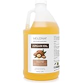 velona Argan Oil - 1 Gallon / 128 Fl Oz | 100% Pure and Natural | Morocco Oil | Skin, Body and Face Care | Nails Protector | Unrefined, Cold Pressed