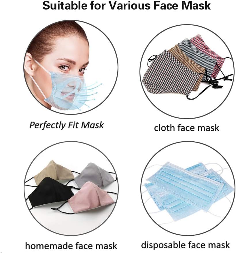3D Bracket More Space for Comfortable Breathing Washable Reusable. (10pcs/Adults): Health & Personal Care