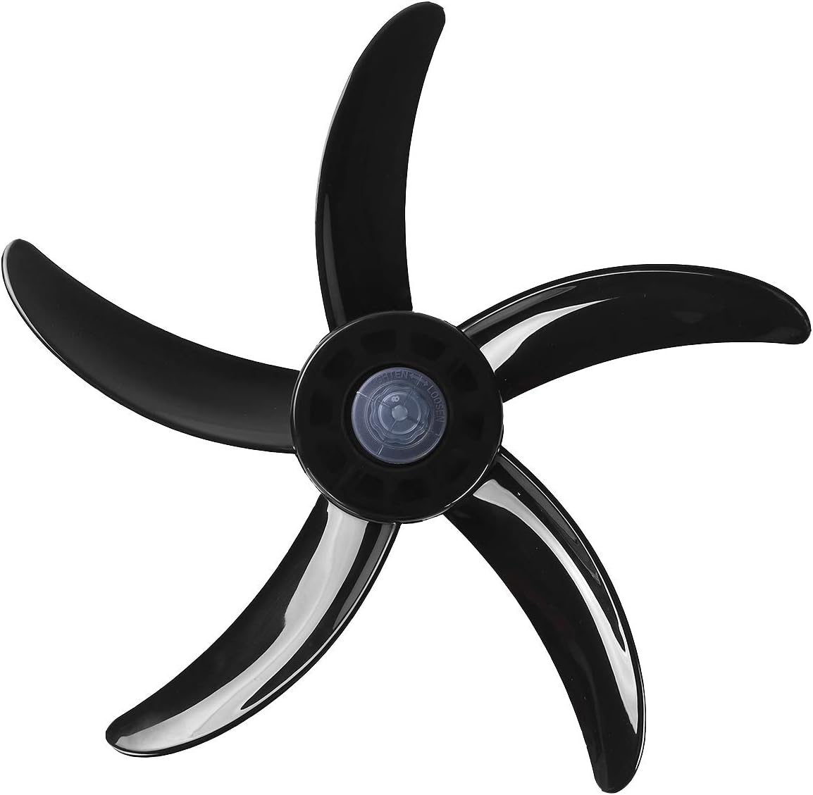CHICTRY Plastic Fan Blade 5 Leaves with Nut Cover for 20