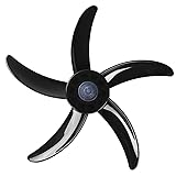 CHICTRY Plastic Fan Blade 5 Leaves with Nut Cover