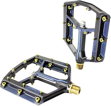 Amazon Vp Vp Dh2 Ti ブラッシュドフラットペダル Tiシャフト ブラック One Size Vp ペダル