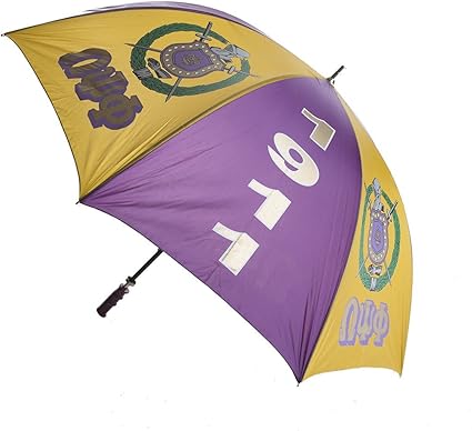 Amazon Com Omega Psi Phi Fraternity 30 Jumbo Umbrella Everything Else