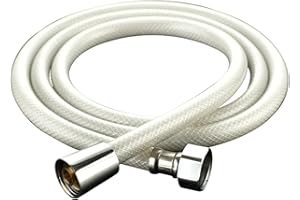 YZNLOQ PVC Shower Hose,1.5m 2m 3m 4m 5m 6m 8m 10m Handheld Shower Head Hose Flexible Anti Winding Explosion-proof Water Tube 