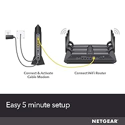 NETGEAR Nighthawk Cable Modem CM1200 - Compatible