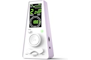 MOREUP Electronic Digital Metronome for Musicians Piano Guitar Violin Instrument Vocal Counting Timer & Volume & Beat Speed Adjustable Universal