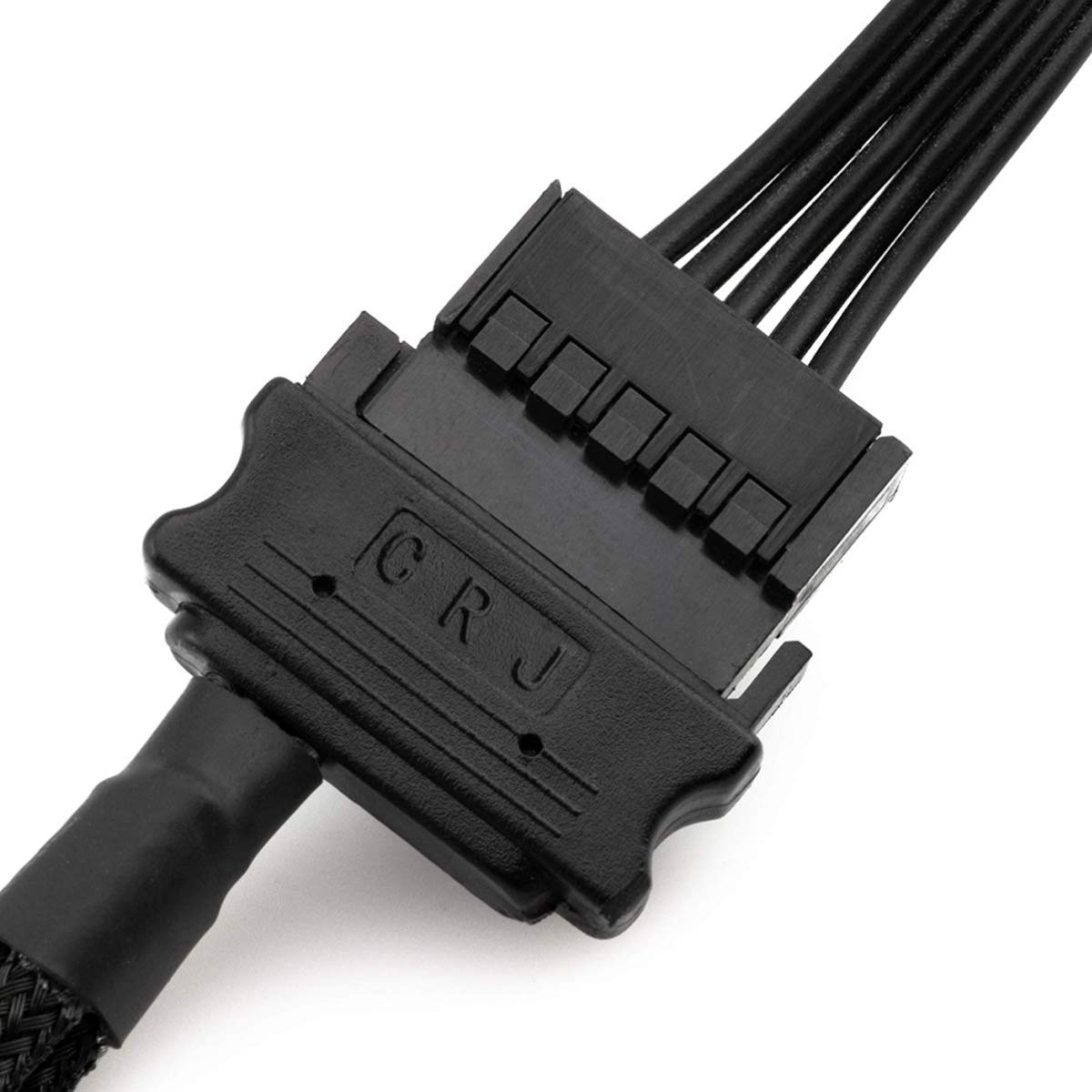 15 Pin SATA to 3 x 3 Pin / 4 Pin PMW 12V PC Case Fan Power Adapter