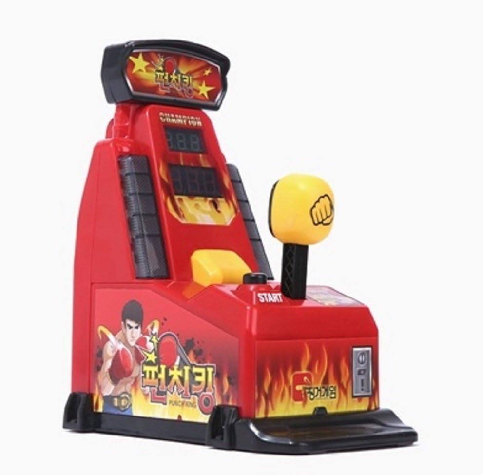 Punch King Finger Power Punching Score Game - Soft Punching Feeling - Silent Mode Changable - 3 AA Battery