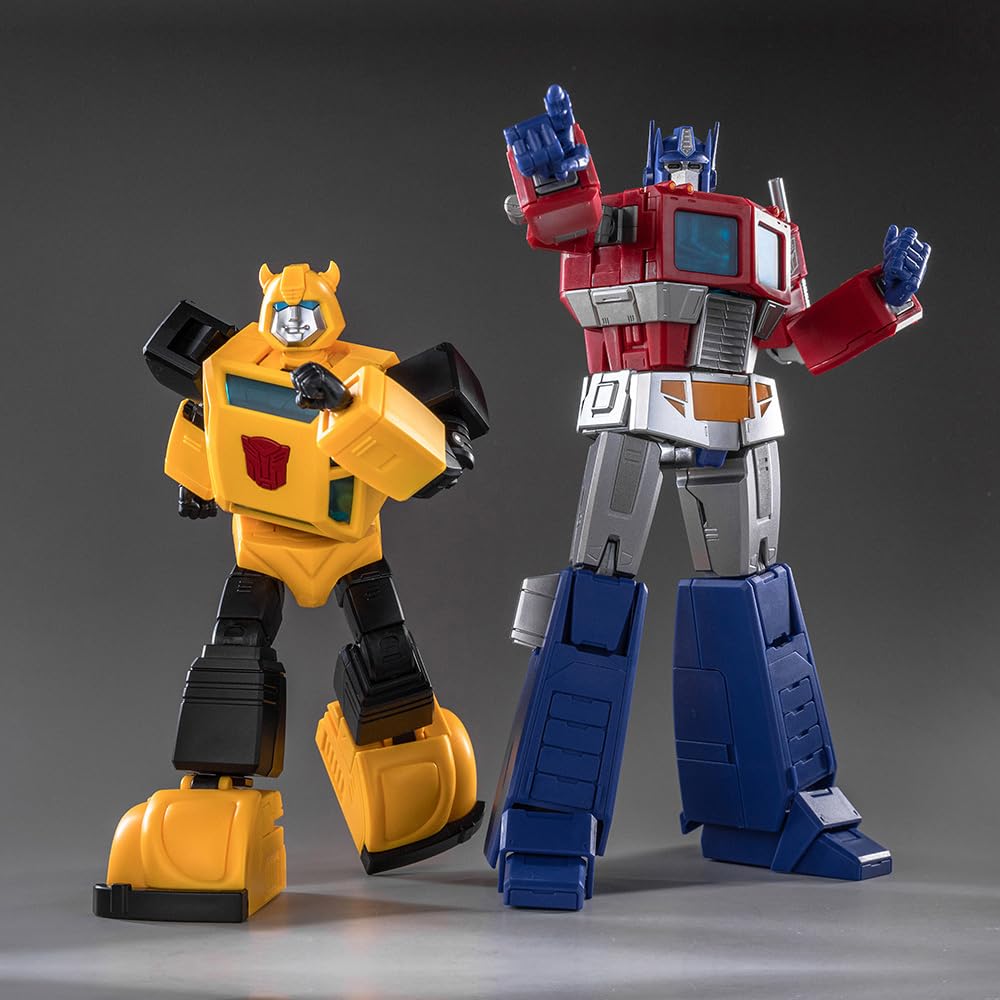 TRANSFORMERS AMK Series W2 Generation One Optimus Prime and Bumblebee Combo Pack Action Figure, Age 15+ 4
