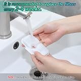 Fentar 16Pcs Cat Water Fountain Filters Set 8 Activated Carbon 8 Foam view 6