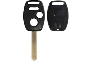 CanadaAutomotiveSupply © - 1 New Uncut Replacement Remote Head Key Shell for Select Honda Civic 2006 3 Button SHELL ONLY - WI