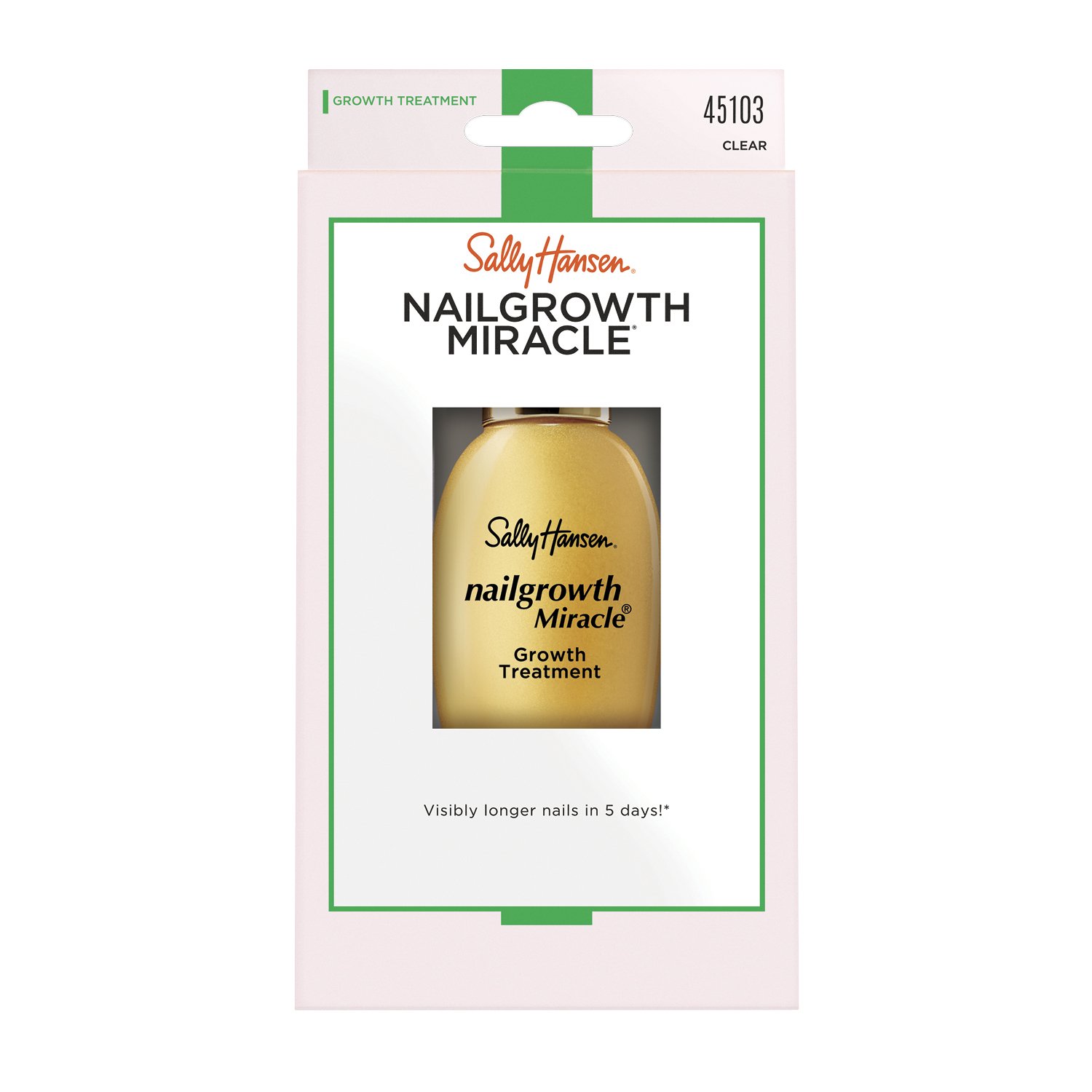 Sally Hansen Nail Treatment Nailgrowth Miracle Serum, 2 Count: Beauty