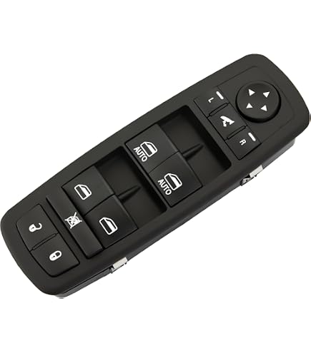 A-Premium Front Left Master Window Switch For Ram 1500 2500 2016-2018 - With Power Folding Mirror