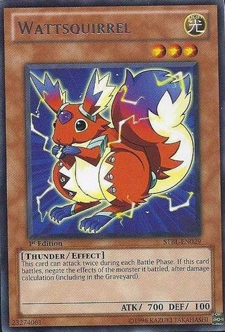 Yu-Gi-Oh! - Wattsquirrel (STBL-EN029) - Starstrike Blast - 1st Edition - Rare