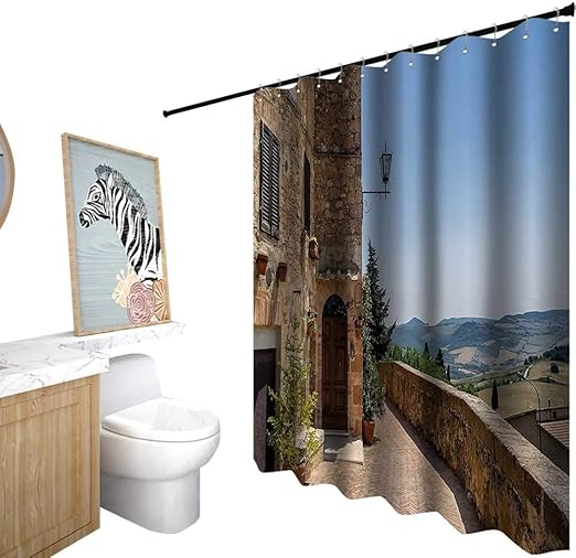 Amazon Com Starsart Shower Curtains For Bathroom Gold Italian