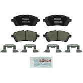 BOSCH BC1454A QuietCast Premium Ceramic Disc Brake Pad Set - Front | Compatible with Select Mazda 2