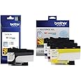 Brother Genuine LC3037BK, LC3037C, LC3037M, LC3037Y Super High-Yield Black/Cyan/Magenta/Yellow INKvestment Tank Ink Cartridge Set, LC3037