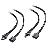 Cable Matters 2-Pack PWM 4 Pin Fan Extension Cable