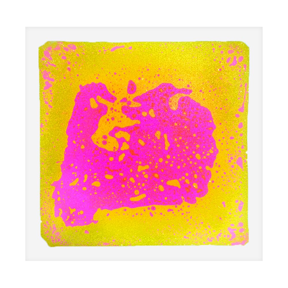 Sensory Junction Liquid Sensory Floor Tiles - Durable & Non-Slip Mat, 19.68 x 19.68 Inch - Perfect Home Decor, Ideal for Toddlers & Children Playrooms and Decorative Dance Floors (Candy Floss)