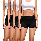 Nexgenz Cotton Boyshort Underwear for Women Cotton Boxer Briefs for Women Underwear Shorts 4 Pack