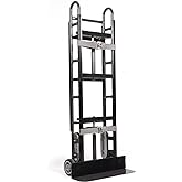 US Cargo Control Appliance Truck - Steel Hand Truck - Heavy Duty 800 Pound Capacity - Appliance Hand Dolly with Double Auto R