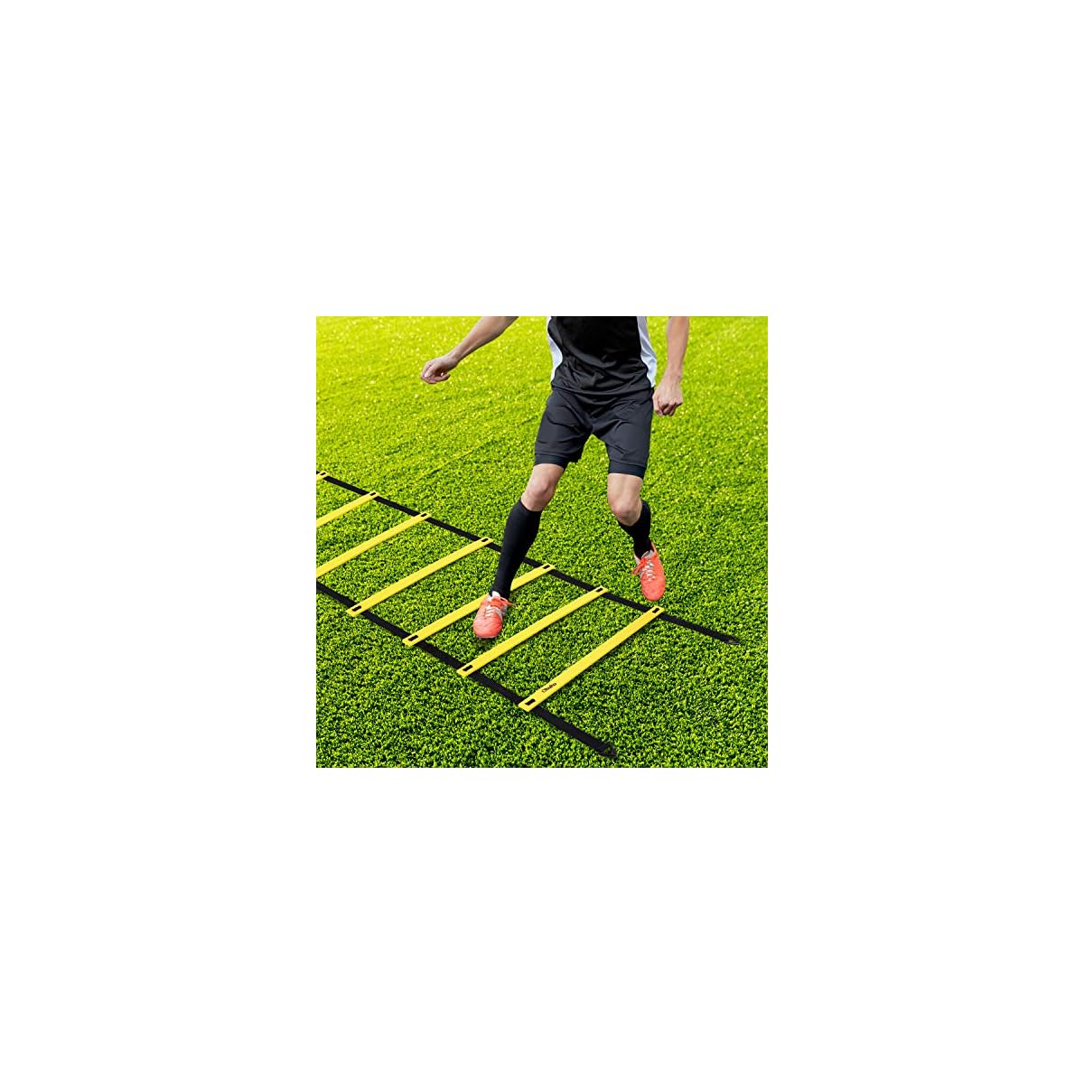 Agility Ladder Speed Training Set Ohuhu 12 Rung 20ft Soccer Training