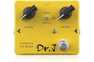 JOYO Bass Overdrive Pedal Effects from Rock to Metal Specially Design for Bassist High-end Edition Dr.J Series (D52)