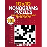 100 10x10 Nonograms Puzzles: Hanjie Griddlers Logic Puzzle Book