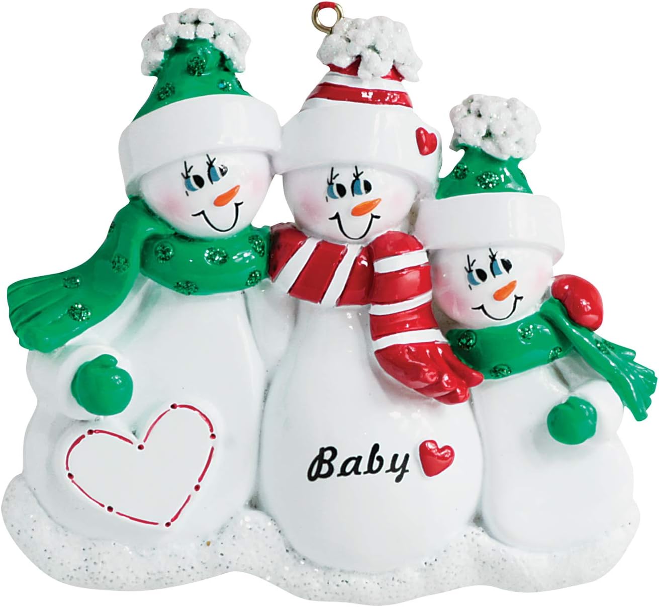 baby coming ornament