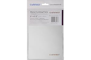 CraftFIRST 6 x 8.9 Metal Cutting Plates Die Cutting Accessaries 1PK