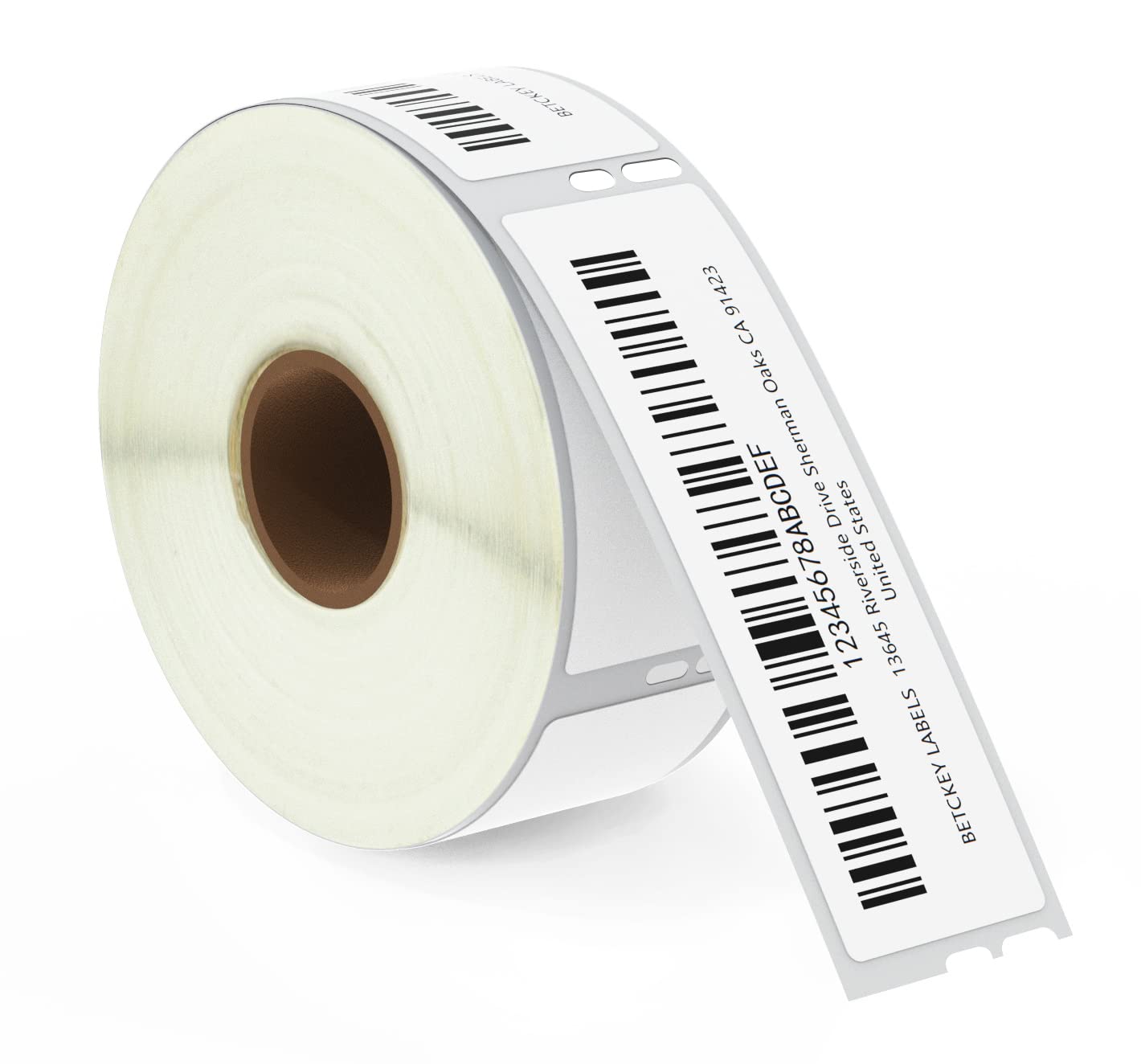 BETCKEY - Removable Compatible with DYMO 99010, 28mm x 89mm, 350 Non Permanent Adhesive Labels Compatible with DYMO LabelWriter 450, 4XL, NOT Fit 550 or 5XL丨1 Roll