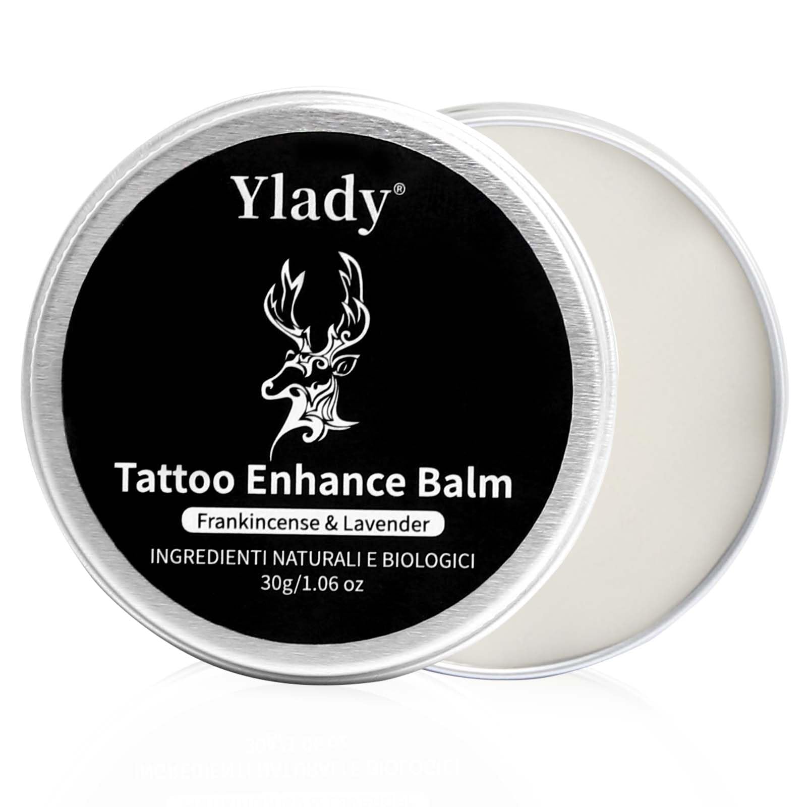 Tattoo Cream Aftercare Tattoo Balm for Tattoo Aftercare, 30g/1.06oz Tattoo Enhance Balm Brightener Tattoo Butter Care Cream, Tattoo Brightening Lotion Tattoo Moisturiser — image 1