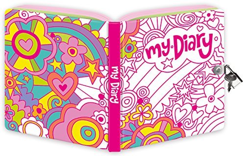 Rainbow world coloring diary