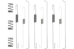 Yenblow 12 Pcs Throttle Return Spring Kit, Carburetor Governor Connecting Rod Speed Control Lever Springs Compatible with Honda Clone 168F 170F GX160 GX200 Predator 212cc 196cc Coleman Ct200u Bt200x