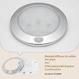 Dream Lighting 12V LED Ceiling Lights 4 Pack Dimmable Warm White 3000K Chrome view 5