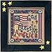 God Bless America Beaded Counted Cross Stitch Kit Mill Hill Buttons & Beads 2002 Autumn MHCB185