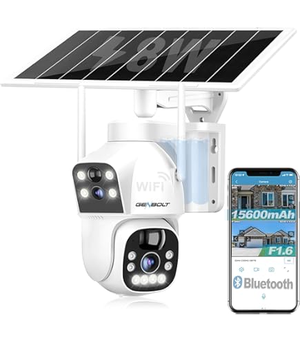 Amazon.com : GENBOLT 3G/4G LTE Cellular Solar Security Camera