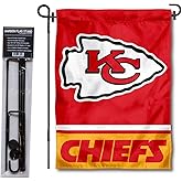 Kansas City Chiefs Garden Flag with Stand Holder