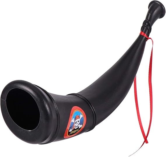 NUOBESTY 4pcs Viking Drinking Horn Authentic Viking Blow Horn Pirate Sounding