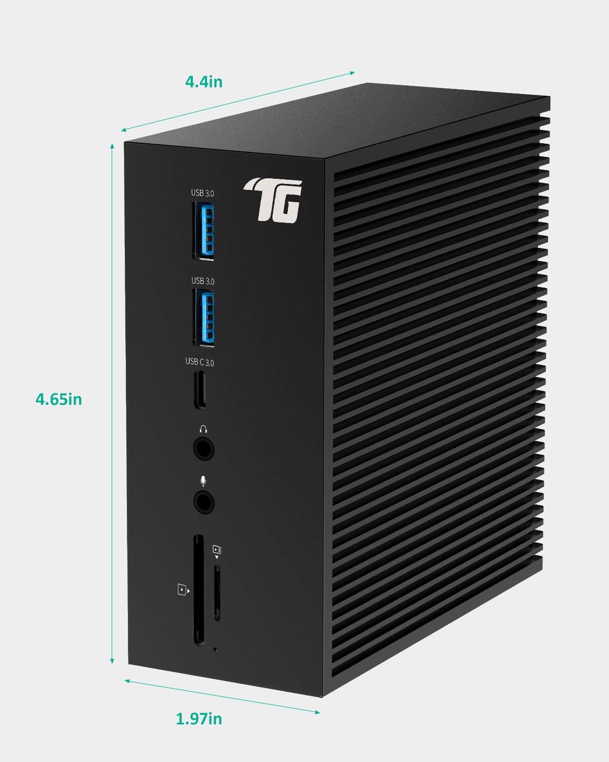 2021 Newest USB C Docking Station, Tiergrade Triple Display 17-in-1 Dock for Windows/MacOS Laptops (2X 4K HDMI, 1x DisplayPort, 6 USB Ports, LAN, Optical Out, SD/TF Card Slot, 60W Charging): Electronics