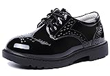 DADAWEN Children's Boy's Girl's Lace-Up School