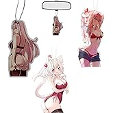 3 Pack Anime Sexy Car Air Freshener, Funny Decor Hanging Fresheners for Car Interior &amp; Room Decorations, Gift