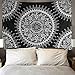 Mandala Tapestry Flower Wall Hanging Hippie Bohemian Tapestry Psychedelic Tapestry Wall Hanging Indian Dorm Decor (59.1