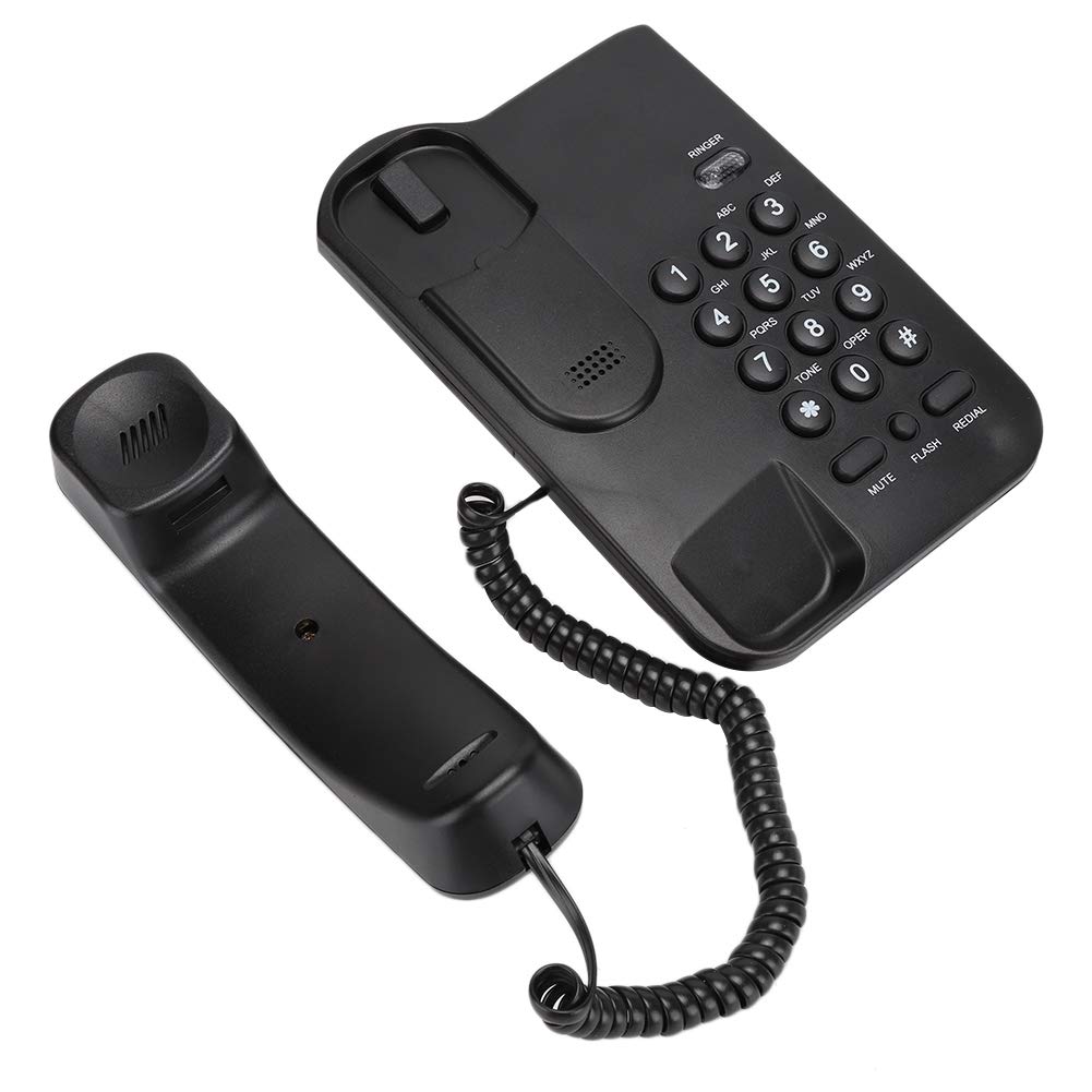 Experience and Convenient Communication with the KX T3026CID English Telephone, Design, Energy Efficient, and Versatile for Home, Office, or Hotel Use (Black)